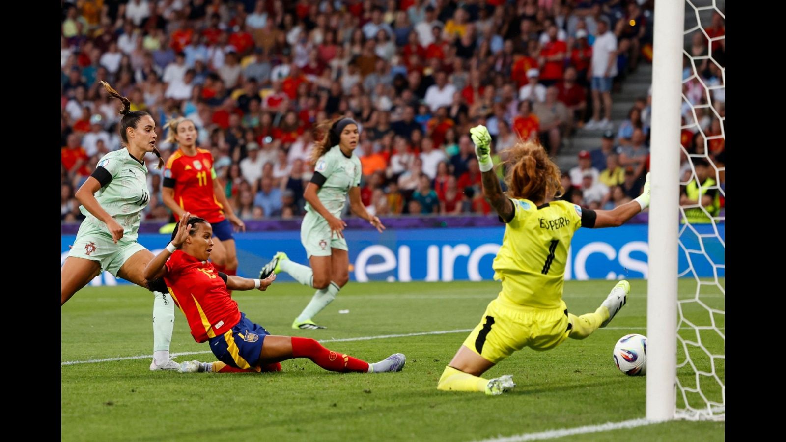 España - Portugal: gol de Vicky López, segundo | Eurocopa 2025 - Eurocopa | Ver