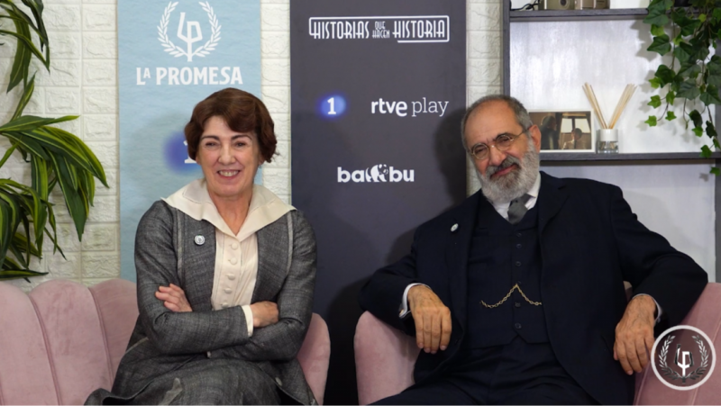 Joaquín Climent y Arantxa Aranguren se despiden de 'La Promesa': “Es muy bonito dibujar un amor maduro”