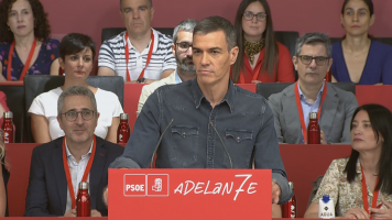 Pedro Snchez interv davant el Comit Federal del PSOE