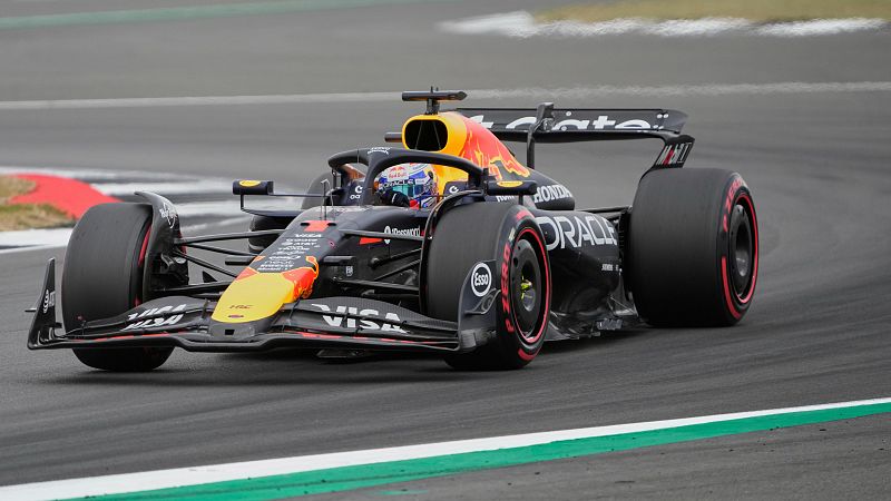 Max Verstappen, en el GP de Gran Bretaa