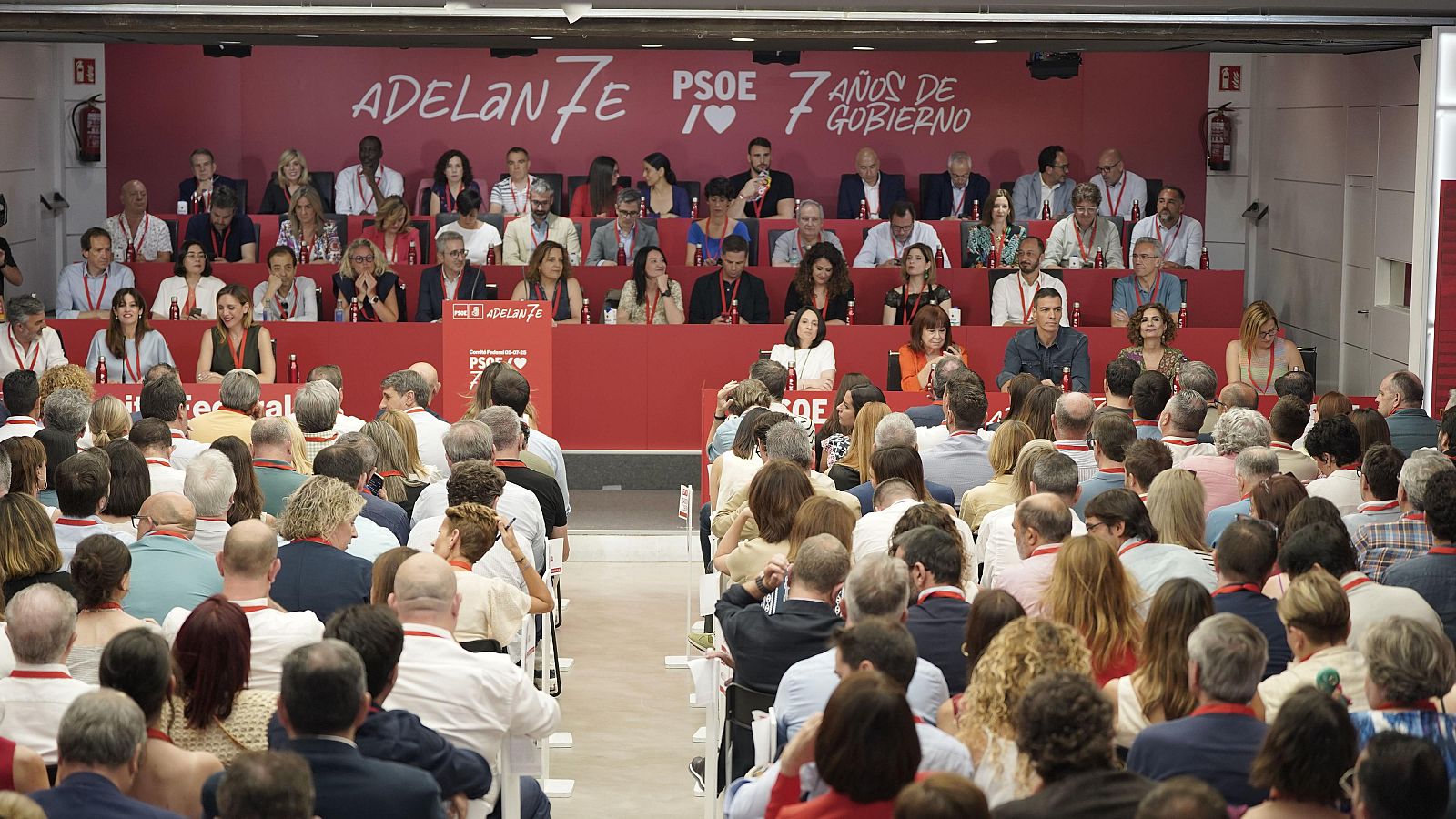 El PSOE defiende que el partido sale del Comité Federal "renovado" | Ver