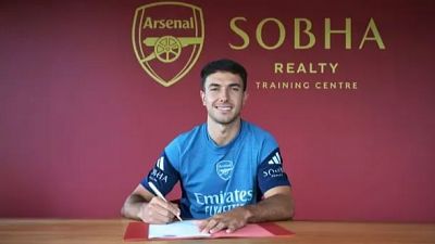 El Arsenal hace oficial el fichaje del espaol Martin Zubimendi