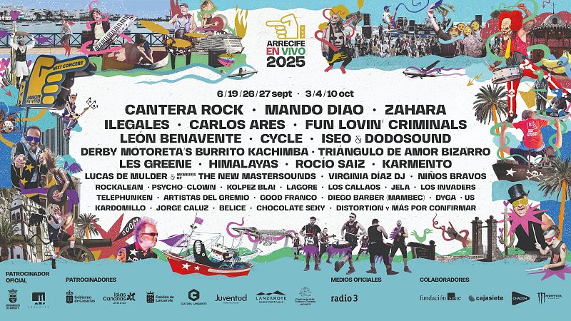 Arrecife en Vivo, un festival con un formato único