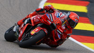 Marc Mrquez en el GP de Alemania