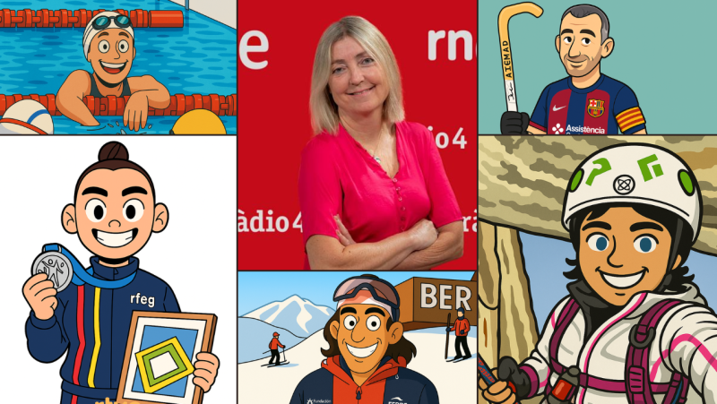 Aquest dibuix animat amaga una llegenda de l’esport… saps qui és?