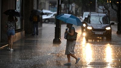 Llegada de una dana con tormentas muy fuertes en el nordeste peninsular.