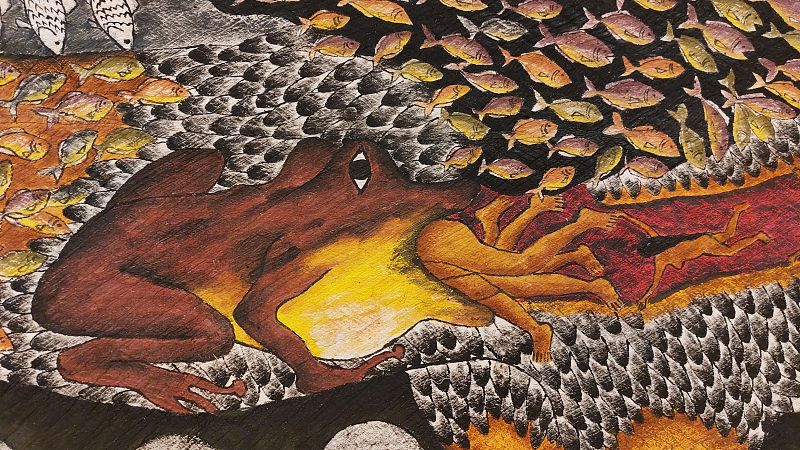 Con 'Somos races' Metrpolis se adentra en el arte visionario de Santiago Yahuarcani y Nereyda Lpez
