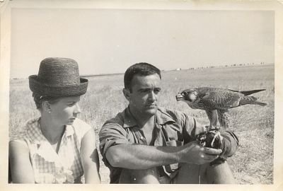 Flix con su esposa Marcelle, en una fotografia de los aos 60 ( Familia Rodrguez de la Fuente)