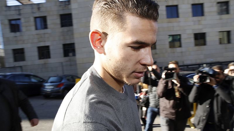 El fiscal pide un año de cárcel para Lucas Hernández por saltarse una orden de alejamiento