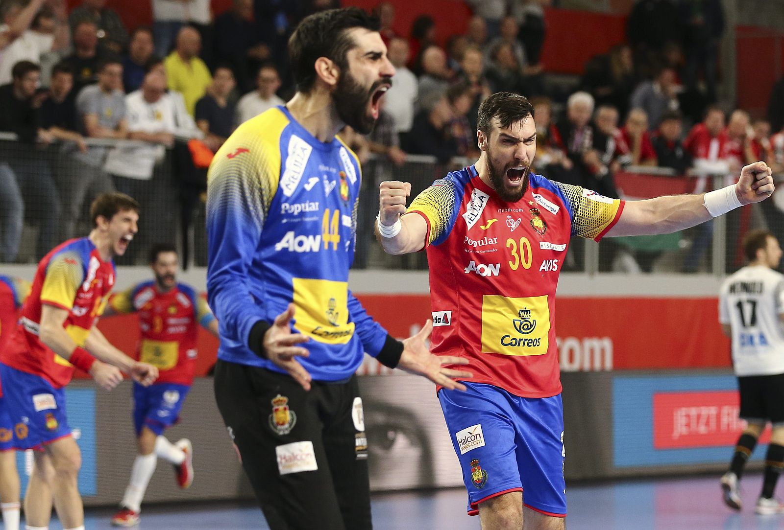 Los 'Hispanos' se meten en semis tras arrollar a Alemania (27-31)