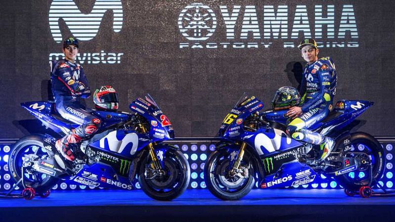 Rossi y Viñales desafiarán los límites de su nueva Yamaha en busca del Mundial de MotoGP