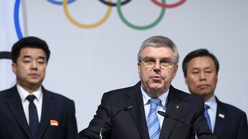 El presidente del COI afirma que quiere premiar "a los embajadores del deporte ruso limpio"