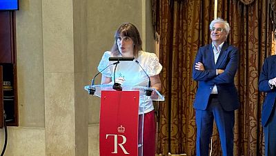 La periodista cultural de RNE Olga Baeza, premio de Comunicación del Teatro Real