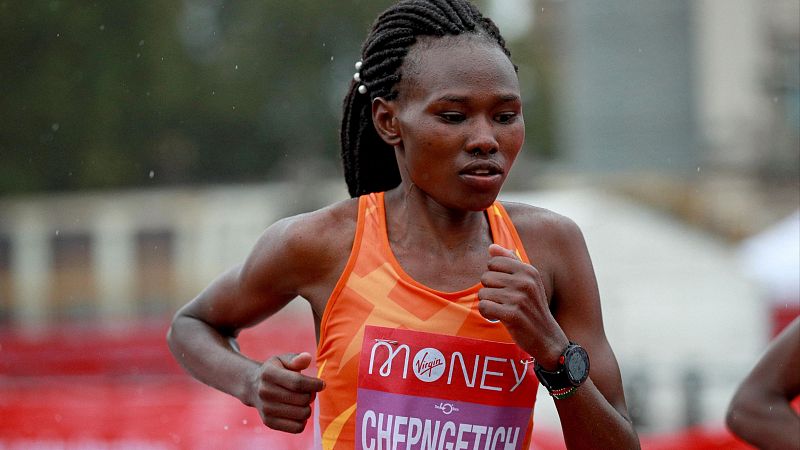 Chepngetich, plusmarquista de maratn, suspendida provisionalmente por dopaje