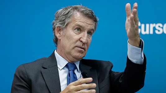 El lder del PP, Alberto Nez Feijo