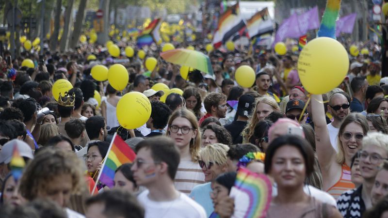 El Pride mobilitza a 150.000 persones a Barcelona per defensar la cultura LGBTQIA+