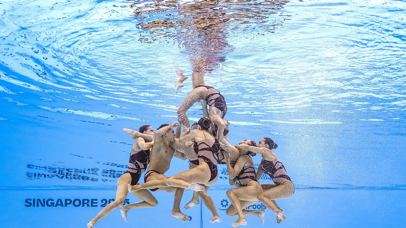 España se cuelga el bronce en el libre de natación artística - Natación | Ver