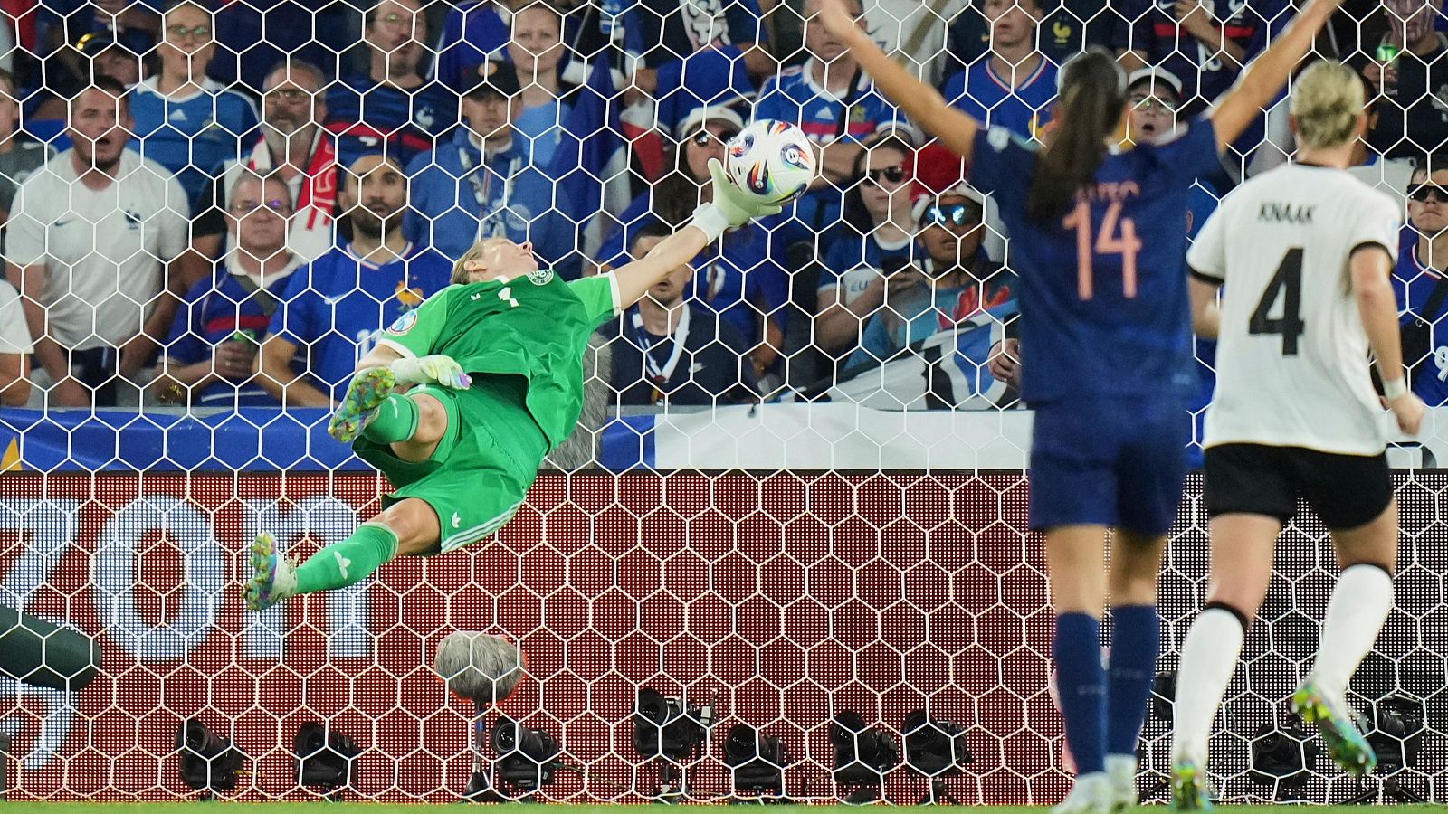 Eurocopa femenina: paradón de Alemania a Francia (Berger) | Ver | Ver