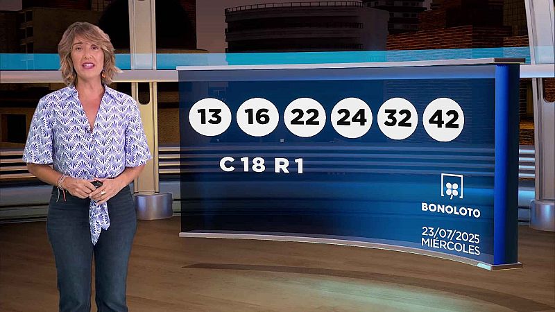Sorteo de la BonoLoto del mircoles 23 de julio