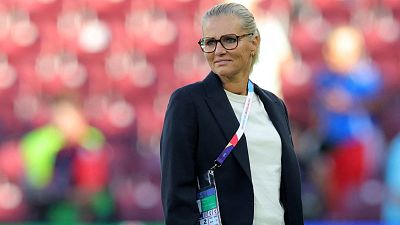 La seleccionadora Sarina Wiegman, a una victoria de igualar el r�cord de tres Eurocopas consecutivas