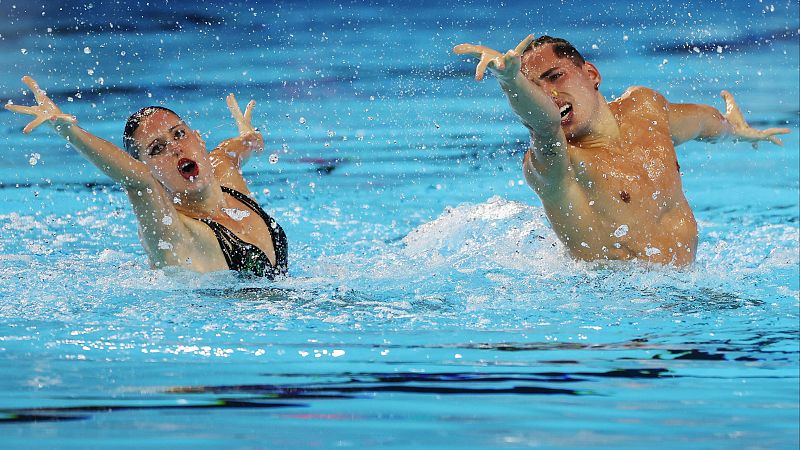 Iris Ti� y Dennis Gonz�lez, campeones del mundo del d�o mixto libre