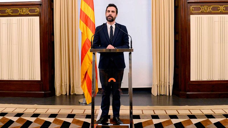 Torrent contesta al Gobierno: "El candidato es Puigdemont, cumple con todos los requisitos para ser investido"