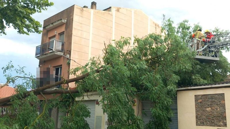 Més d'un centenar d'incidències en el darrer temporal de juliol