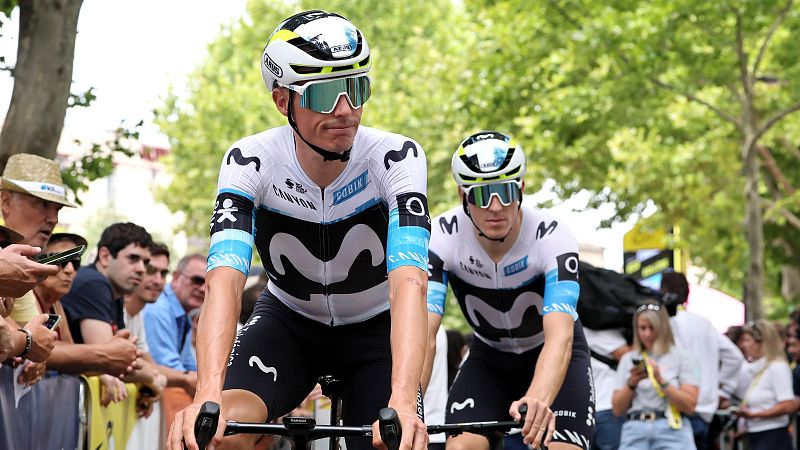 Una flebitis en la pierna izquierda, causa del abandono en el Tour de Francia de Enric Mas