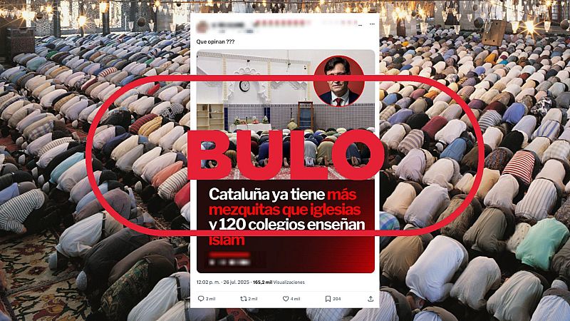 En Cataluña no hay más mezquitas que iglesias ni se "enseña islam" en 120 colegios, es un bulo