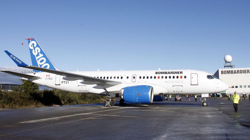 La Comisión de Comercio Internacional de EE.UU. anula los aranceles del 300% a los aviones de Bombardier