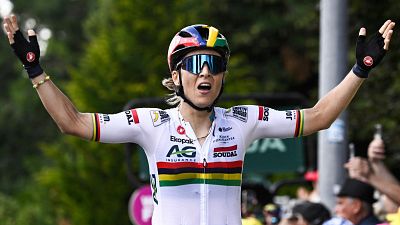 Kim Le Court Pienaar recupera el maillot amarillo del Tour tras imponerse al esprint en Guret