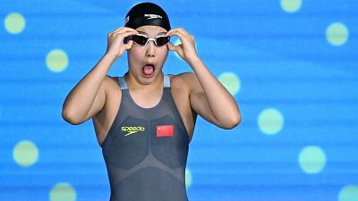 Zidi Yu, la primera medallista de 12 años en el Mundial de natación, amenaza el reinado de Summer McIntosh