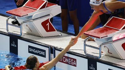 El relevo mixto 4x100 español termina séptimo y Ledecky sigue reinando en el 800m libre