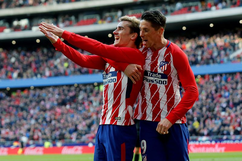 Griezmann y Torres devuelven la alegría a los colchoneros