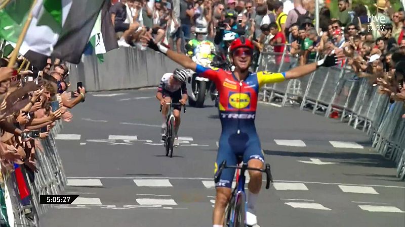 Gran actuación de Ciccone para llevarse la victoria en la Clásica de San Sebastián 2025