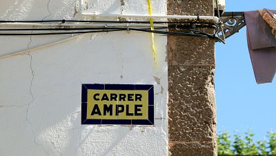 Major, Església i Catalunya, els noms de carrer més comuns