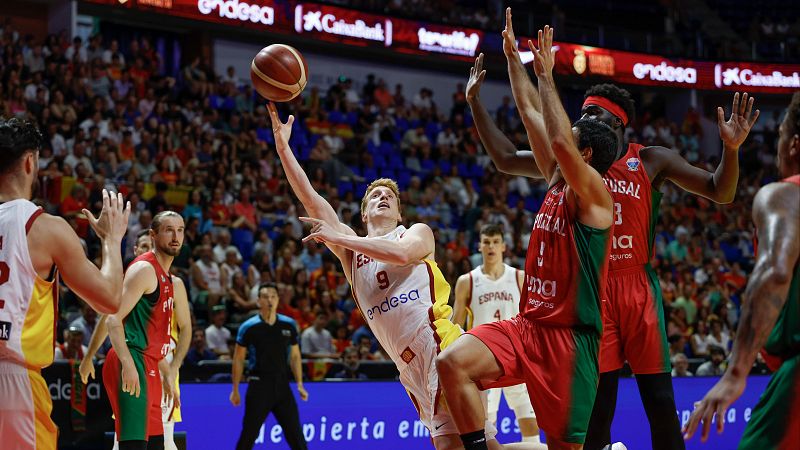 Espaa - Portugal partido amistoso