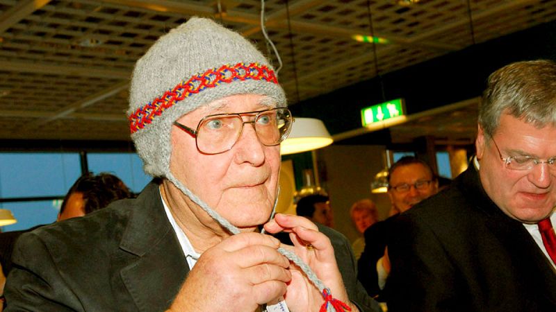 Muere el fundador de IKEA, Ingvar Kamprad, a los 91 años