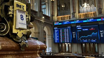 El IBEX 35 sube el 0,91% en su quinta sesin seguida al alza y revalida mximos de 2008