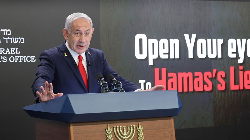 Netanyahu asegura que su plan para conquistar Gaza es "la mejor manera de poner fin a la guerra"