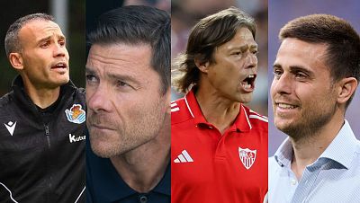 Sergio Francisco, Xabi Alonso, Almeyda y Alessandro Liscio nuevos entrenadores en Primera Divisin