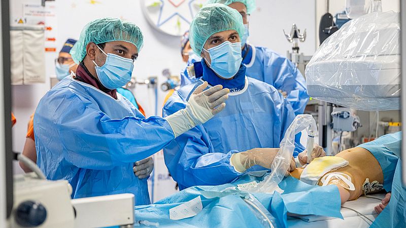 El Hospital Gregorio Maran realiza el primer cateterismo linftico en Espaa a una nia de seis aos