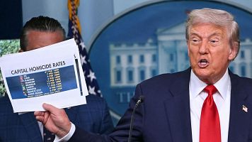 Trump anuncia el despligue de la Guardia Nacional en Washington