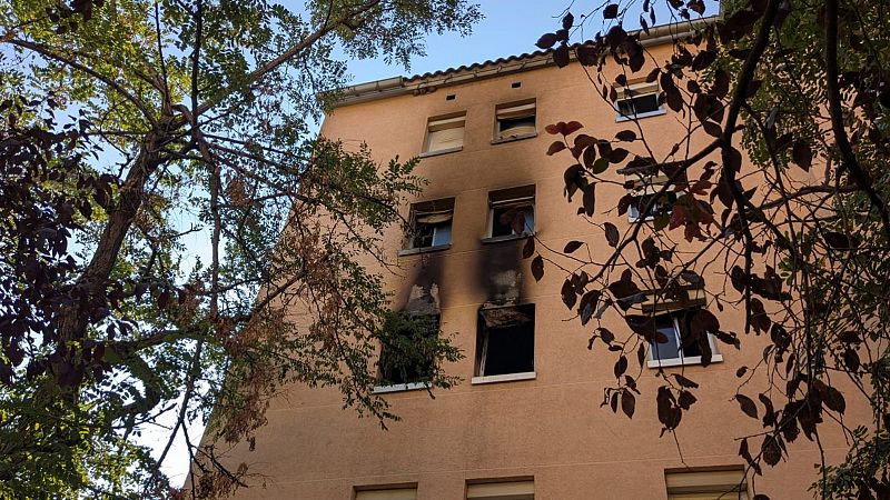 Una dona mor en l'incendi d'un habitatge de Terrassa