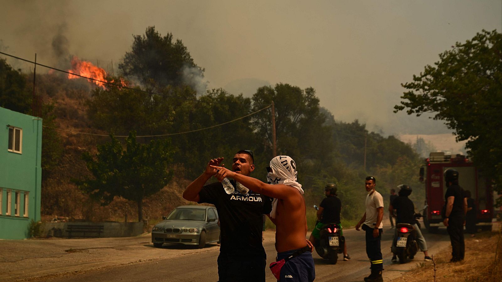 Los incendios asolan el Mediterráneo europeo | Ver
