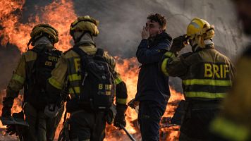 Incendios forestales en Ourense