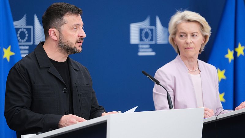 Von der Leyen, Macron, Merz y otros líderes europeos viajarán con Zelenski para su reunión con Trump en la Casa Blanca