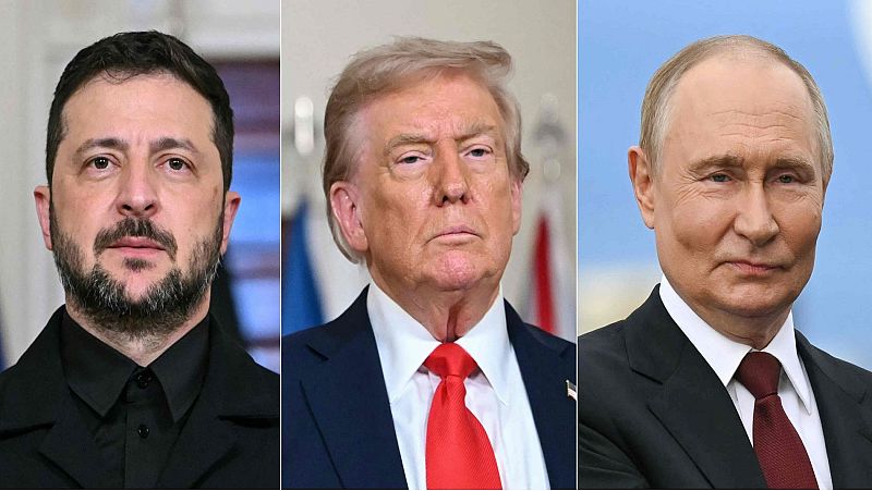 Trump anuncia preparativos para una cumbre entre Zelenski y Putin seguida de una trilateral con él