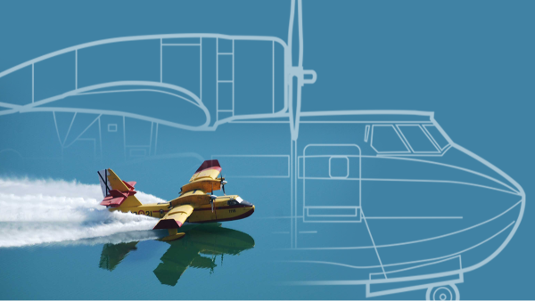 avion incendios hidroavion