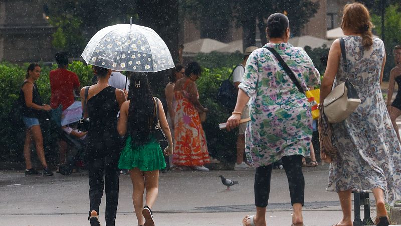 El tiempo este domingo 24 de agosto: La llegada de una dana pone en alerta por tormentas a seis comunidades